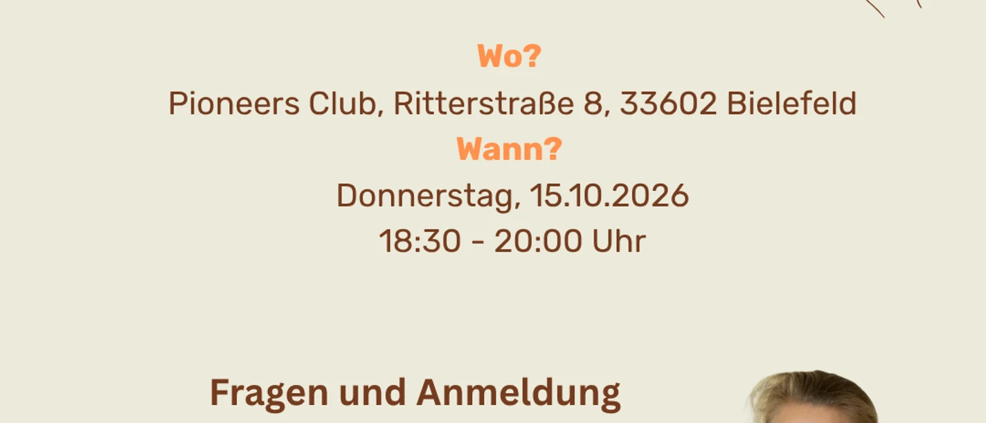 Flyer mit Text