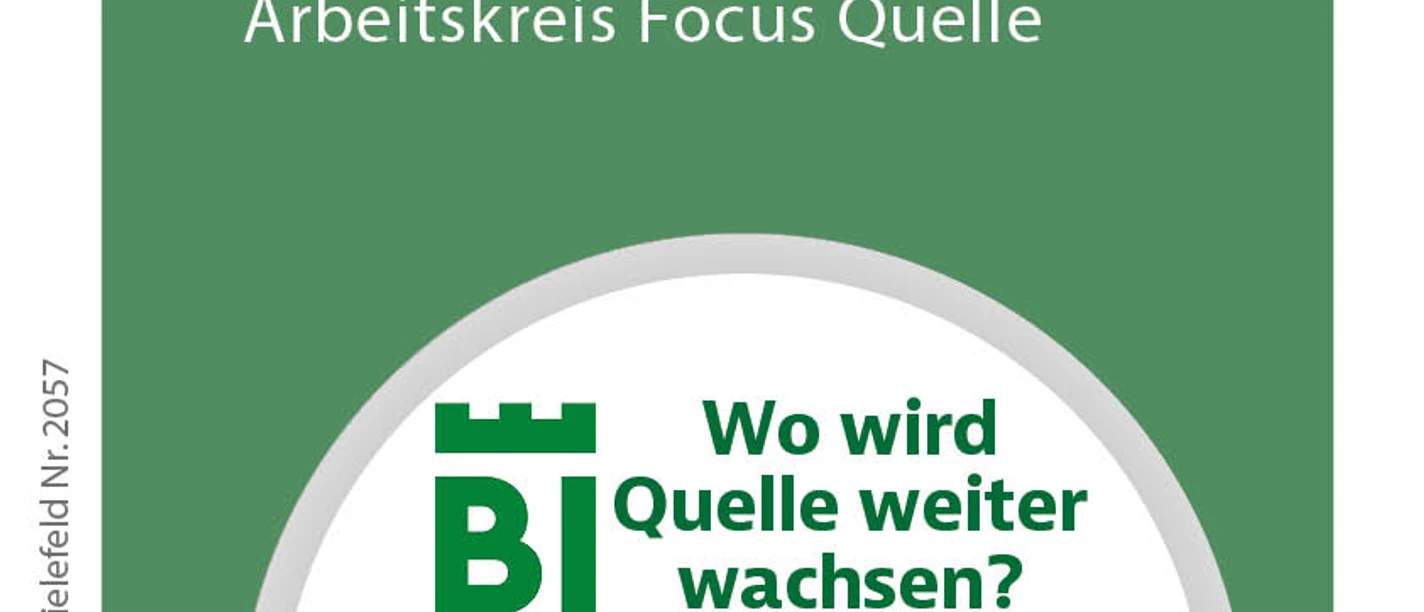 Das Veranstaltungsplakat für den Focus-Quelle-Abend