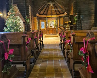 Christmas at the Stiege Stave Church