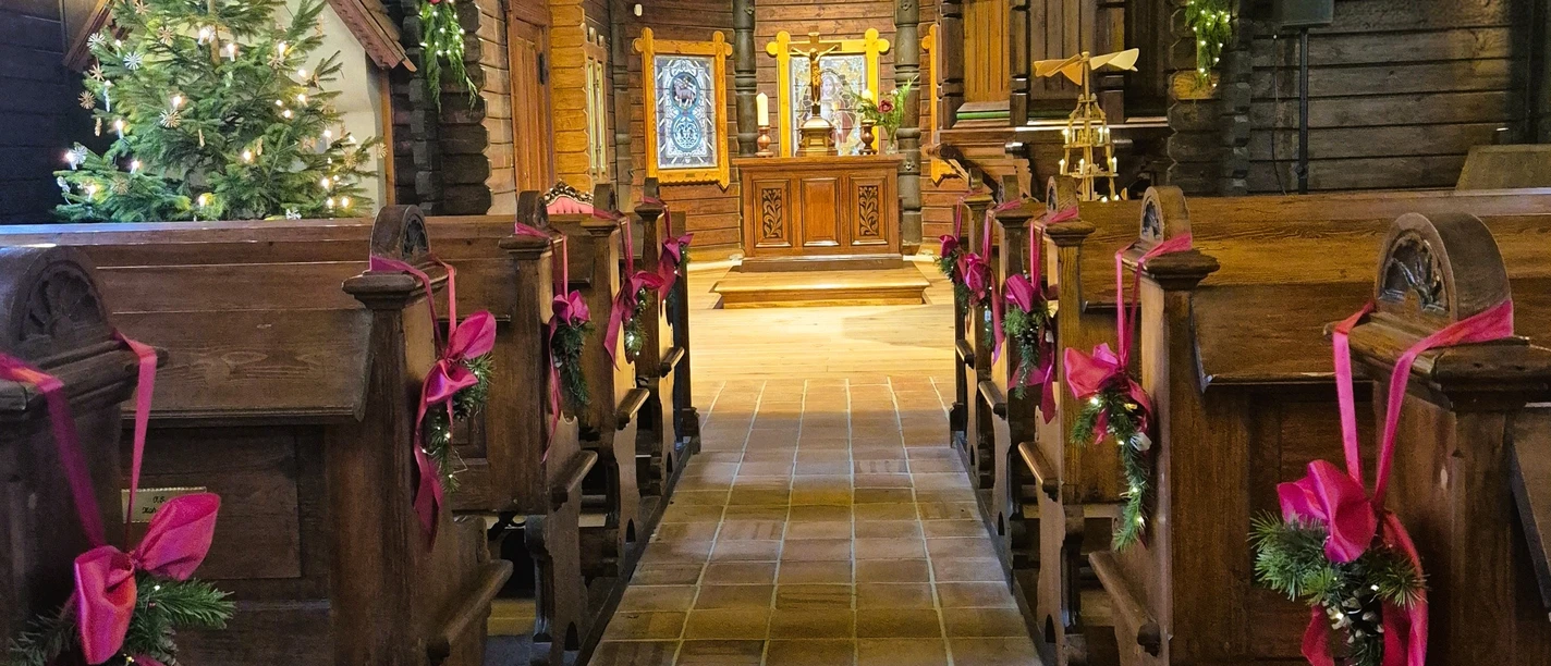 Christmas at the Stiege Stave Church