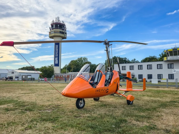 Gyrocopterflug im Landkreis Rotenburg (Wümme) Bei einem Flug über Städte und Landschaft die Welt von oben entdecken