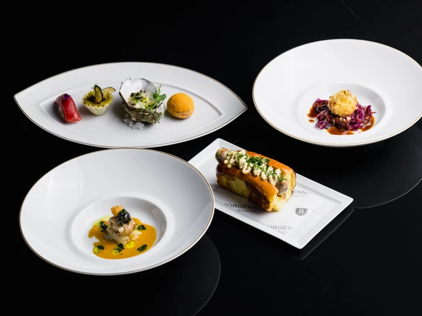 Chefs United Chef Wehrle & Friends 2024 Dishes Mike Wehrle ©Bürgenstock Hotels AG