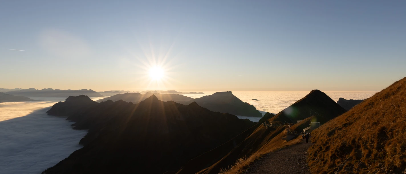 Sonnenuntergangsfahrt Brienzer Rothorn