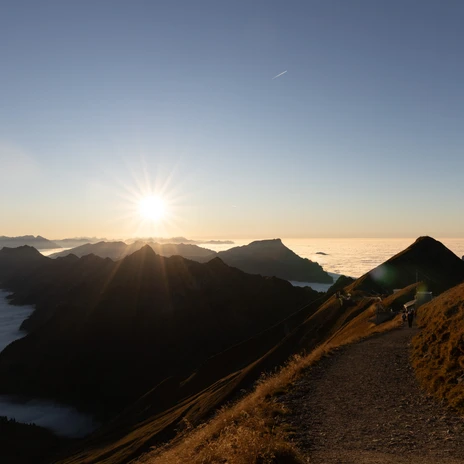 Sonnenuntergangsfahrt Brienzer Rothorn