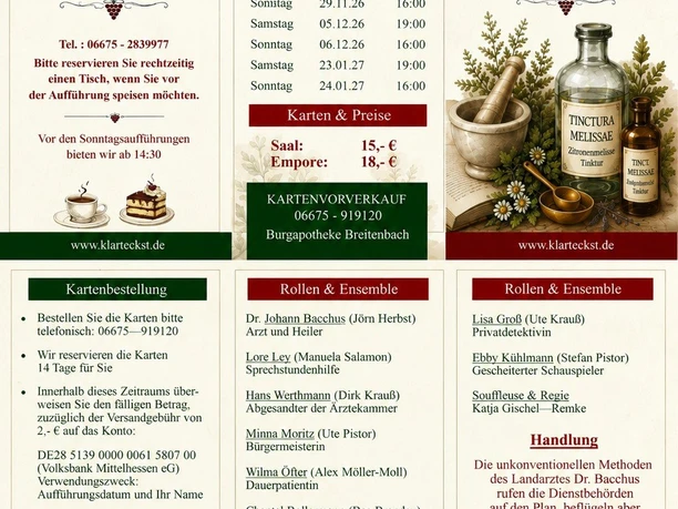 Flyer Der Heiler von Wintersheim