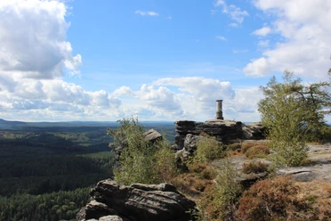 Auf dem Großen Zschirnstein