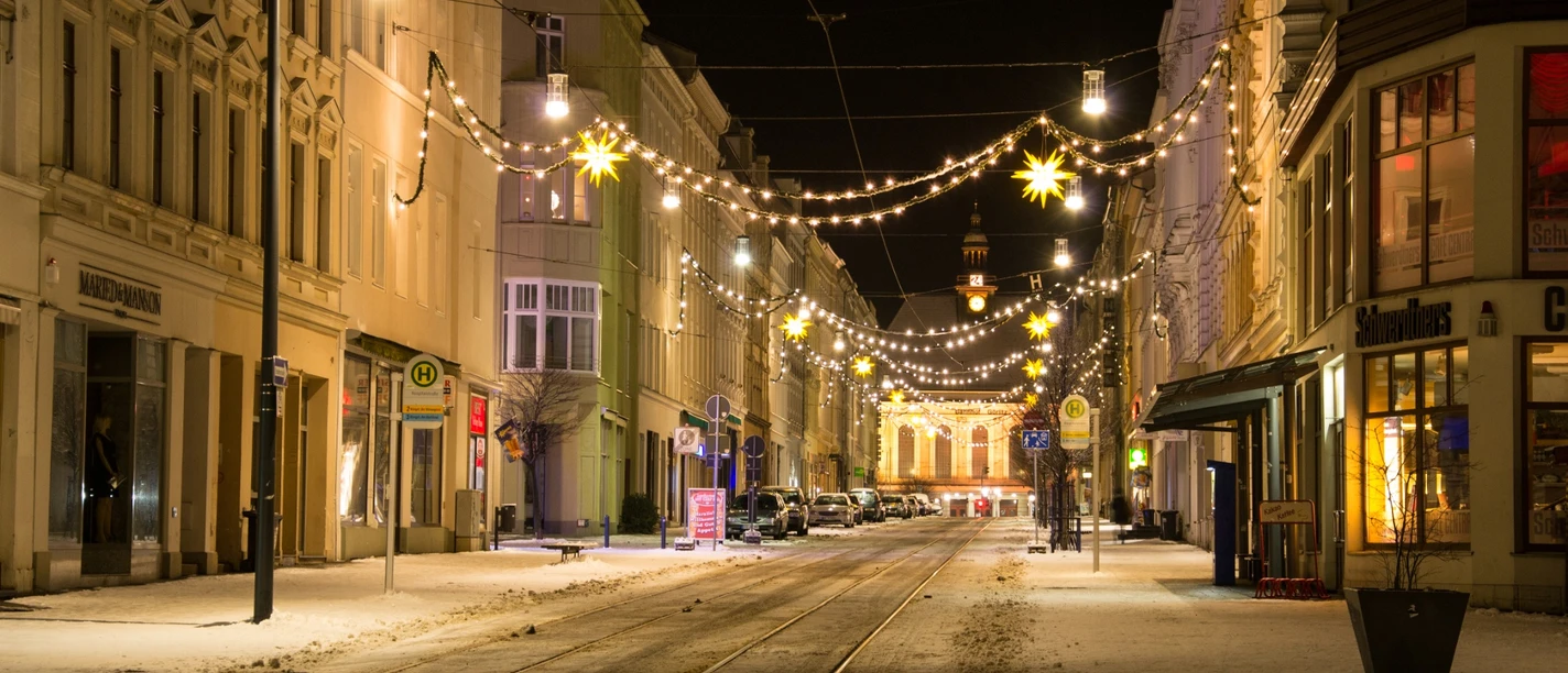 Weihnachtszeit in Görlitz, Berliner Straße