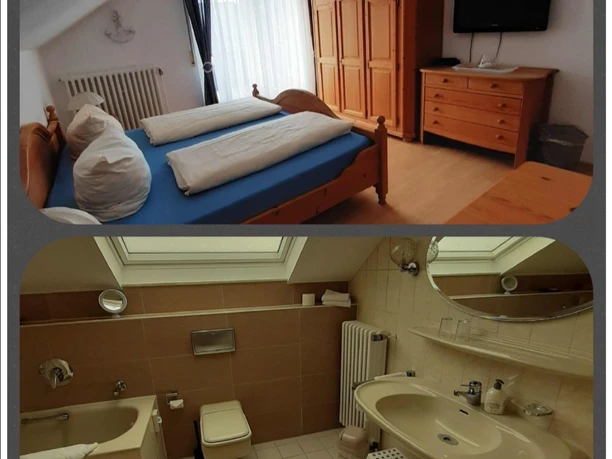 Hotel-Pension Fiesenmädel Bad und Schlafbereich (3).jpg