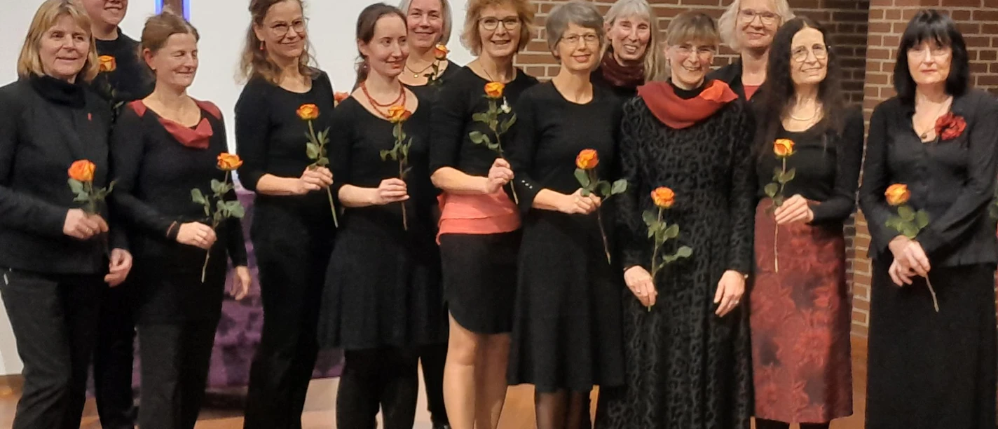 Der Frauenchor des Detmolder Vokalensembles