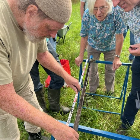 Auswertung des Bohrkerns aus Sellingen (NL) © M.Fokkens.jpeg