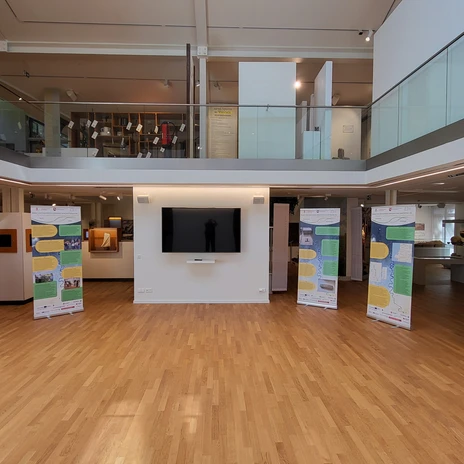 Ausstellung zur verschwundenen Ems im Emsland Archäologie Museum in Meppen..jpg
