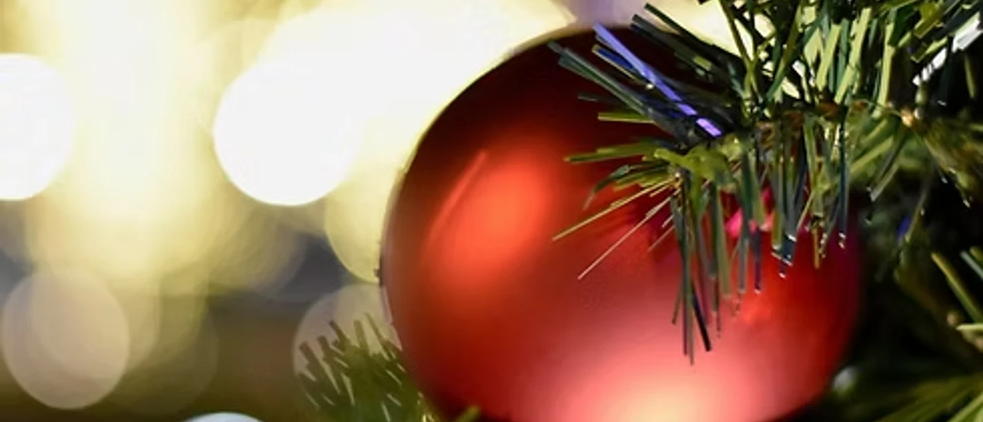 Nahaufnahme eines Weihnachtsschmucks.png