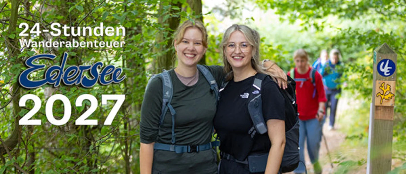 Erlebt das herrliche Gemeinschaftsgefühl beim 24-Stunden Wanderabenteuer Edersee