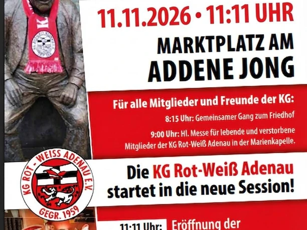 Sessionseröffnung KG Rot-Weiss Adenau e.V. Sessionseröffnung KG Rot-Weiss Adenau e.V.