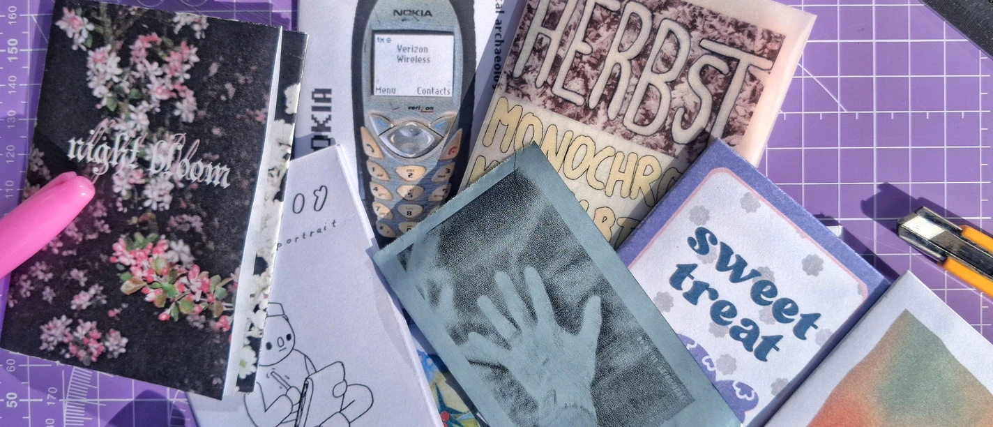 Zine Workshop Werbefoto
