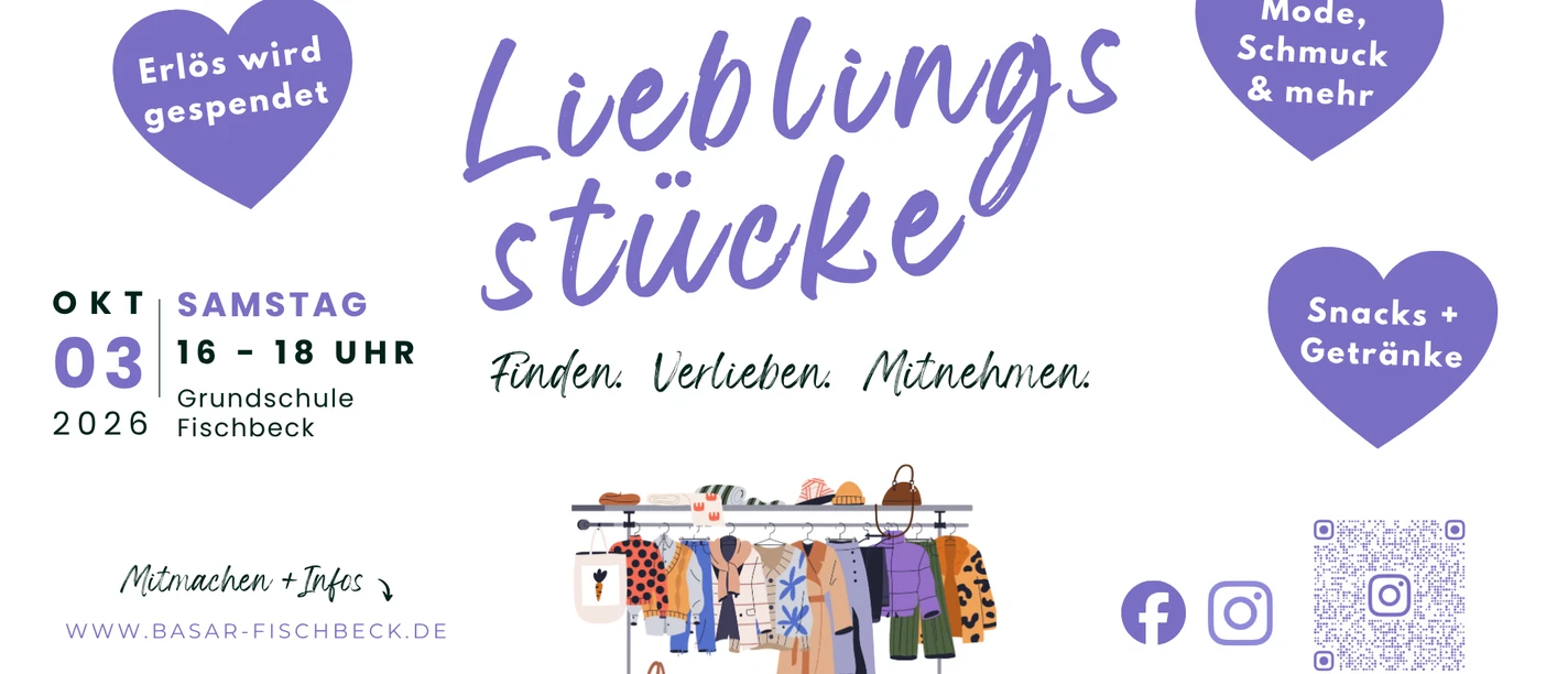 Plakat Dein FrauenBasar. Lieblingsstücke