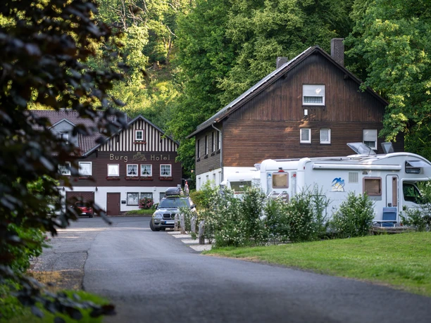 Wohnmobilstellplatz am Burghotel Heiligenberg