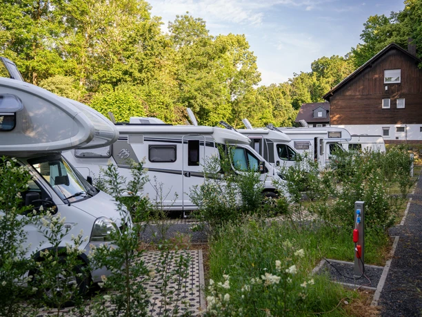 Wohnmobilstellplatz am Burghotel Heiligenberg