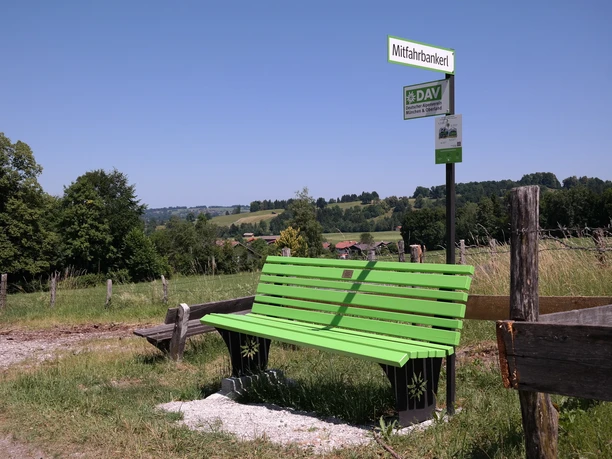 DAV Mitfahrbankerl - Heimgarten