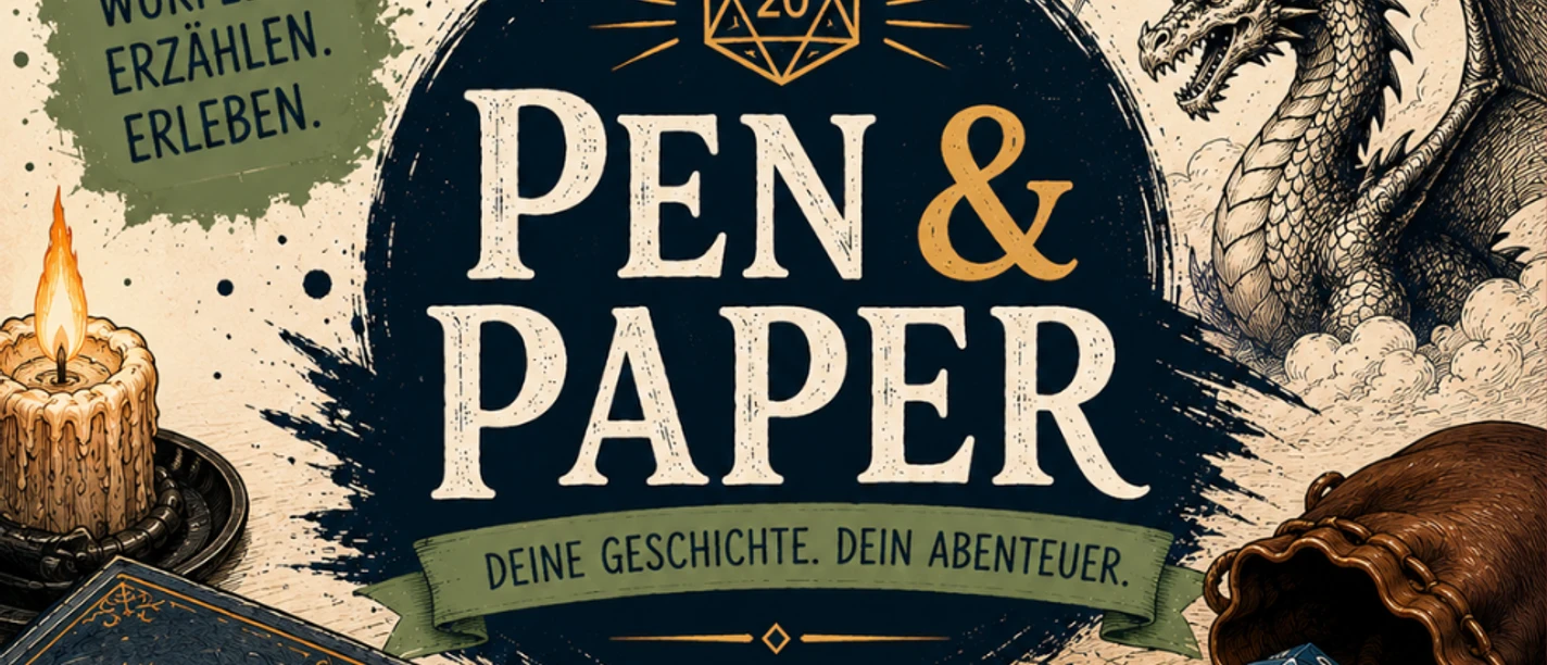 Grenzenlose Fantasie – Pen & Paper in der Stadtbibliothek