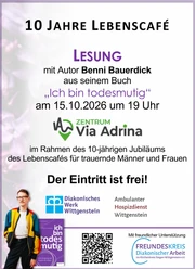 Lesung 10 Jahre Lebenscafé