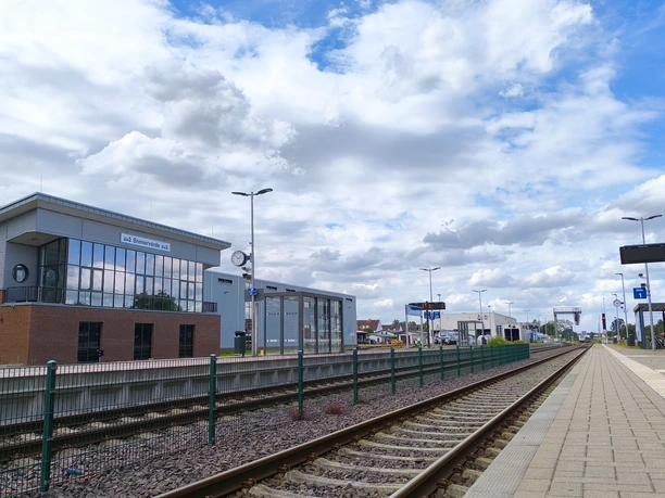 Bahnsteige des Bahnhofes Bremervörde Bahnsteige des Bahnhofs Bremervörde