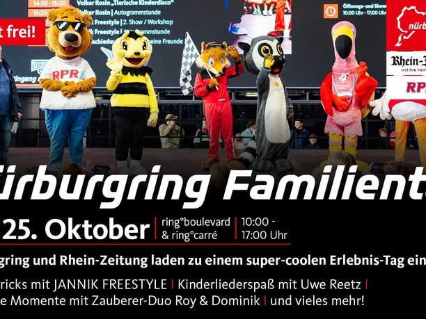 Familientag am Nürburgring 2026 Familientag am Nürburgring 2026