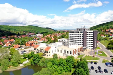 Hasseröder Burghotel in Wernigerode - Außenansicht Hasseröder Burghotel in Wernigerode - Außenansicht