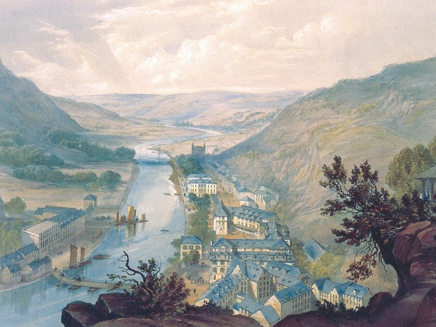 HIstorischer Blick auf Bad Ems