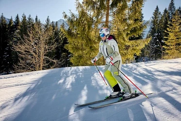 Skifahren Frau Stockhütte (1)