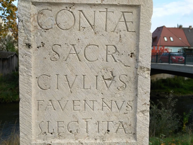 Archäologischer Schaupfad Archäologischer Schaupfad Günzburg