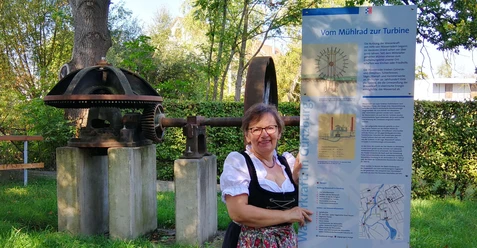 Wasserkraft. In Günzburg. - Schaupfad Wasserkraft. In Günzburg. - Schaupfad