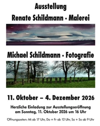 Renate & Michael Schildmann.png Plakat zur Ausstellung von Renate und Michael Schildmann mit Malerei und Fotografie.