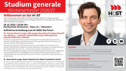 Studium generale_ Auftaktveranstaltung der HOST