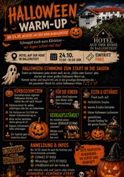 Halloween warm up Hotel auf der Hohe