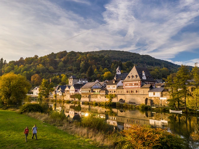 Dausenau an der Lahn