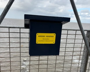 Stempelstation Leuchtturm Obereversand