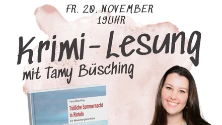 Krimi-Lesung mit Tamy Büsching Krimi-Lesung mit Tamy Büsching