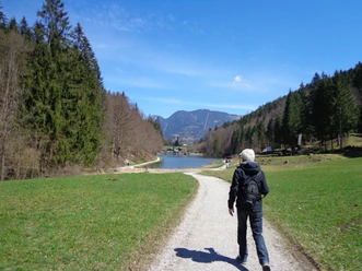 Blick auf den Riessersee
