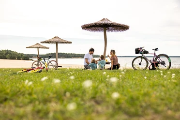 Pause am Bärwalder See