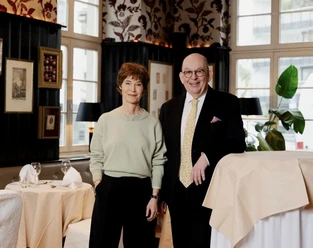 Dr. Eva Gritzmann und Denis Scheck