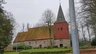 Die Gangolf-Kirche mit Markierungszeichen in Oerel Die Gangolf-Kirche mit Markierungszeichen in Oerel
