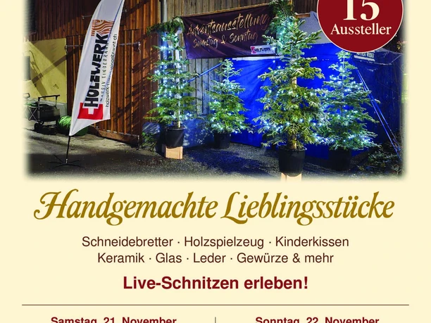 Flyer Adventsausstellung Flyer Adventsausstellung