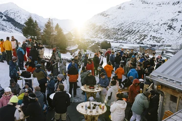 Rütihütte party