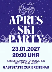 Après-Ski-Party am 23.01.2027