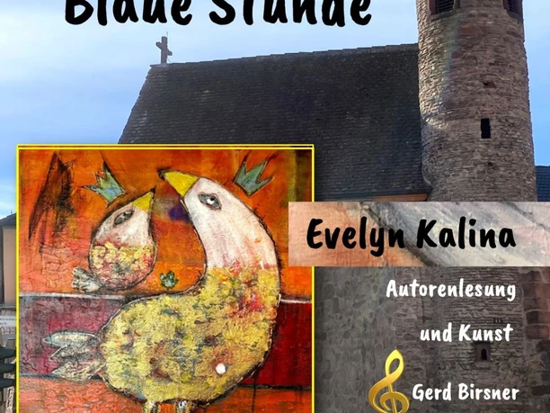 Plakat der Blauen Stunde im Klauskirchl Achern Plakat der Blauen Stunde im Klauskirchl Achern