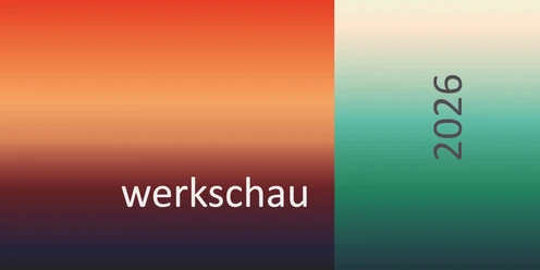 Werkschau VK Einbeck_1.jpg Grafik mit farbigen Verläufen in Orange und Grün sowie dem Schriftzug Werkschau 2026.