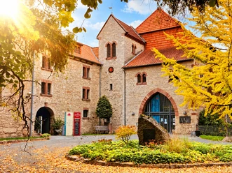 Brunshausen Abbey in the Fall Brunshausen Abbey in the Fall