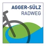 Markierungszeichen Agger-Suelz Radweg Markierungszeichen Agger-Suelz Radweg