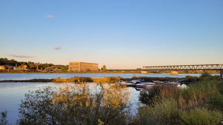 Elbbrücke bei Lauenburg
